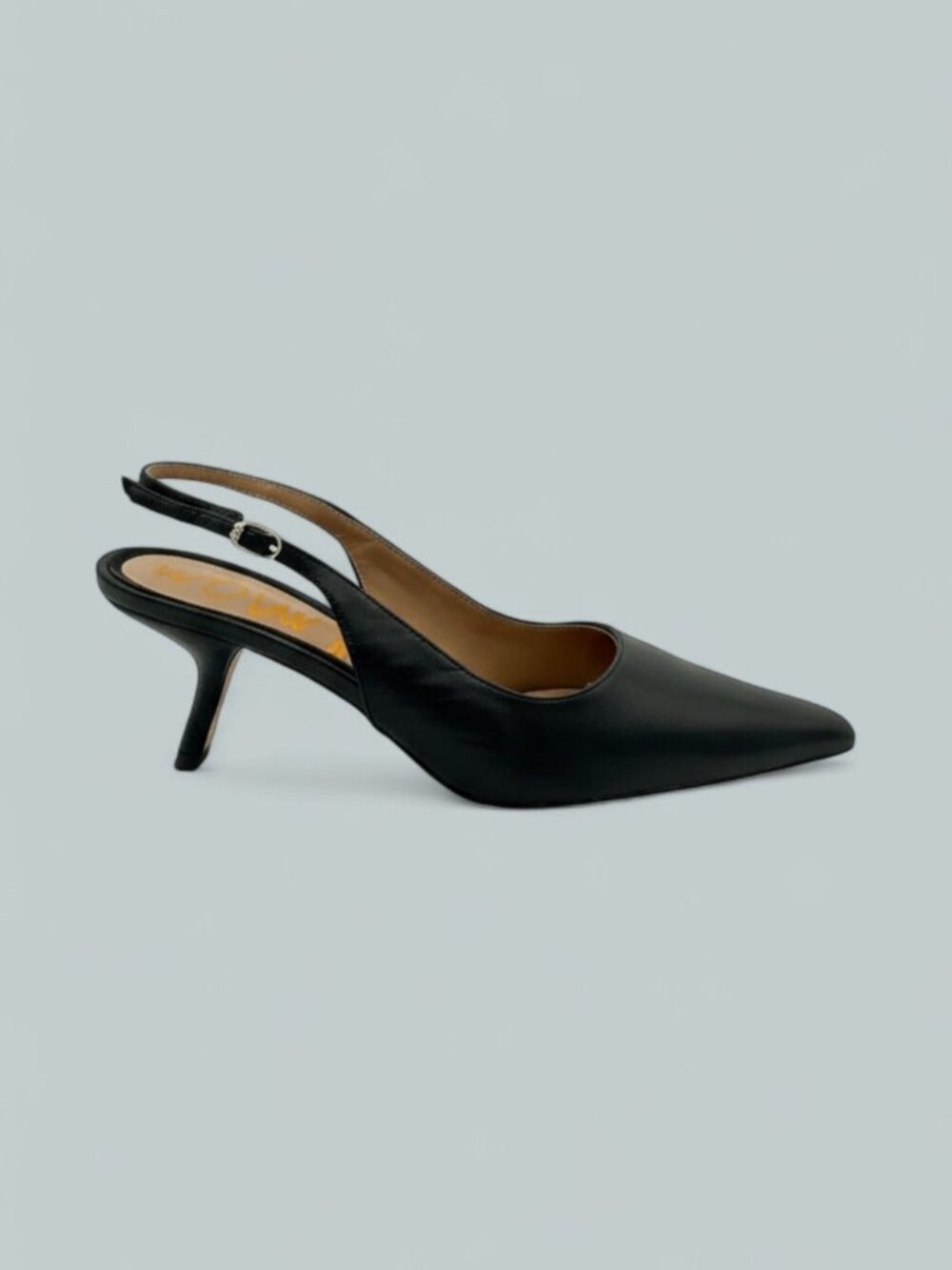 Women's Bianka Slingback Kitten Heels - Black